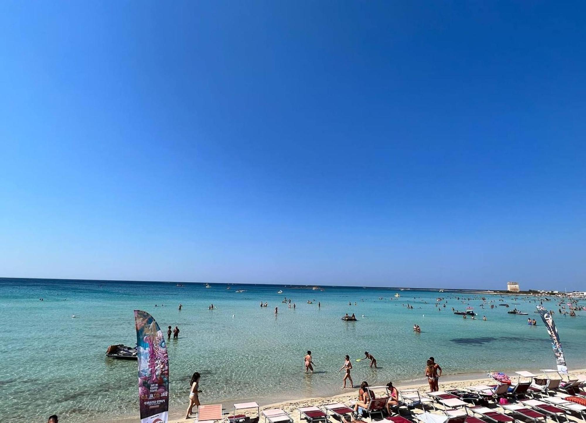 The Blue Panoramic Penthouse Villa Porto Cesareo Ngoại thất bức ảnh