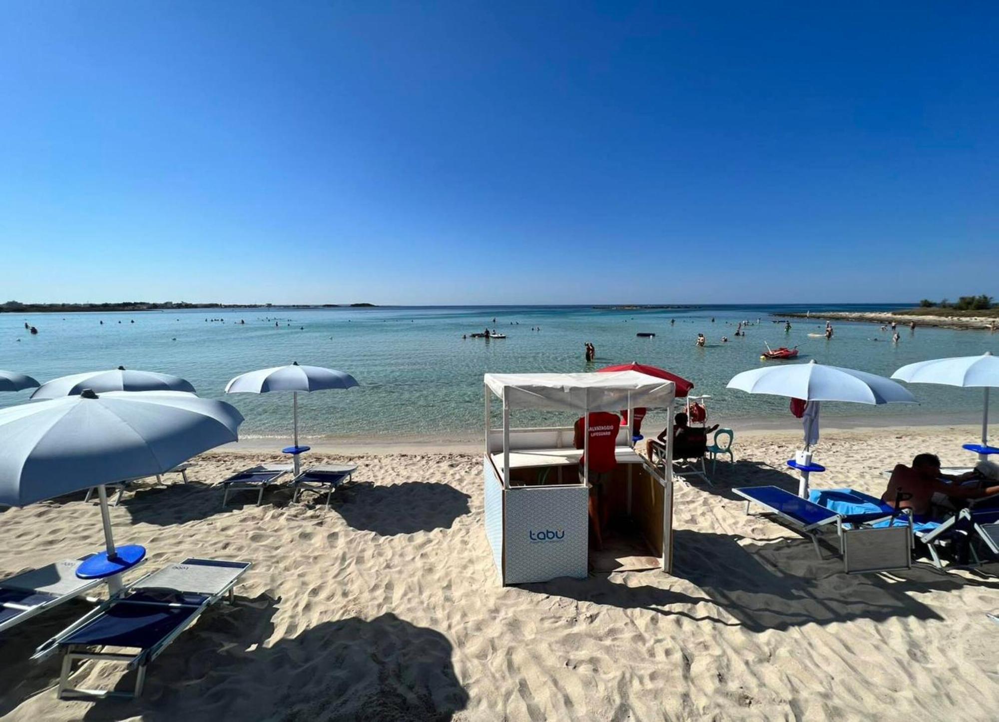 The Blue Panoramic Penthouse Villa Porto Cesareo Ngoại thất bức ảnh