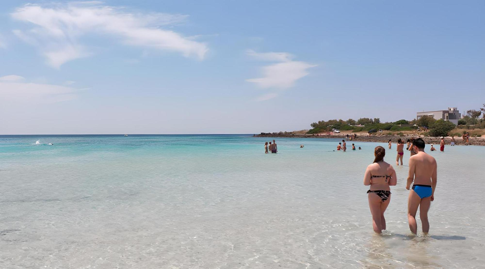 The Blue Panoramic Penthouse Villa Porto Cesareo Ngoại thất bức ảnh