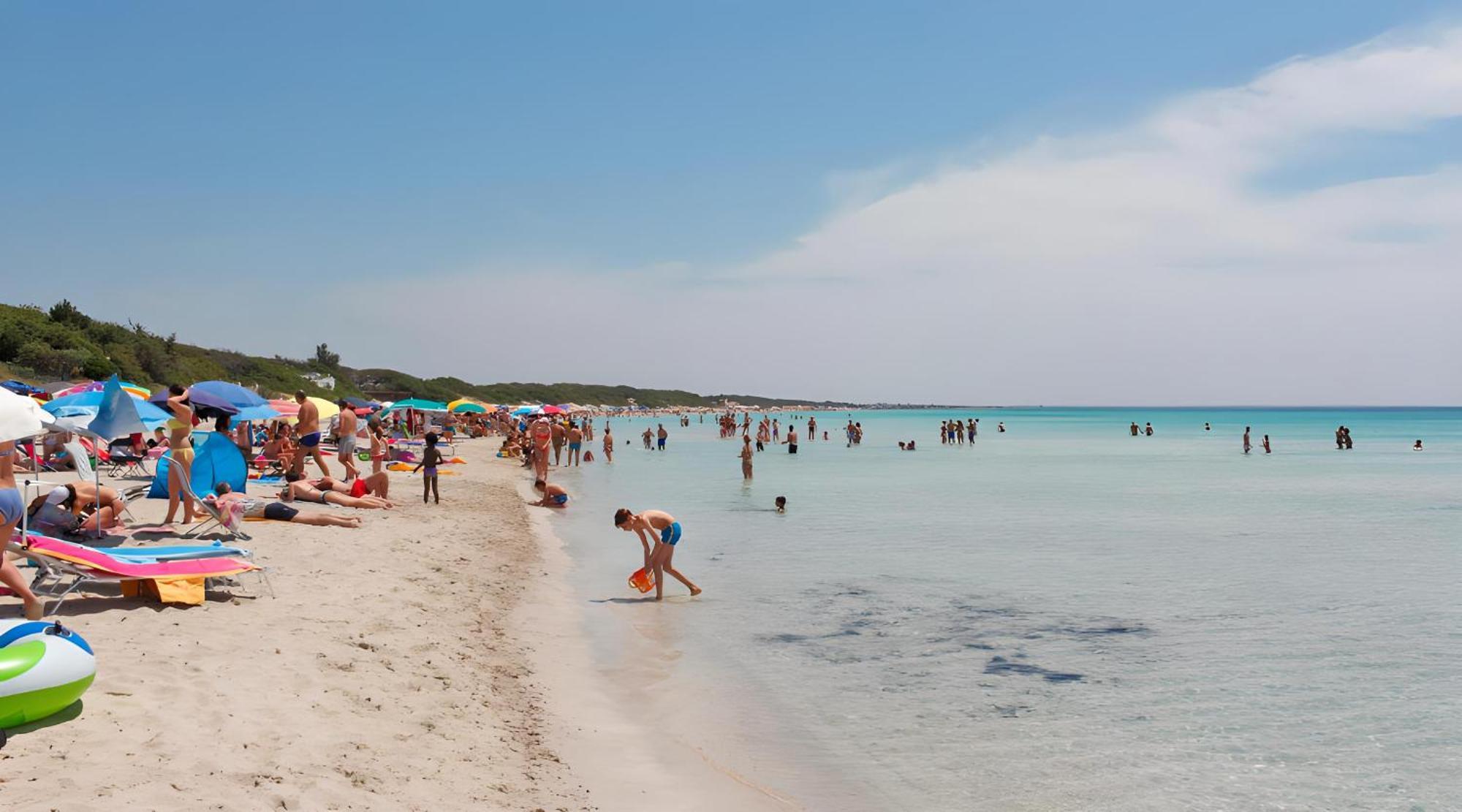 The Blue Panoramic Penthouse Villa Porto Cesareo Ngoại thất bức ảnh
